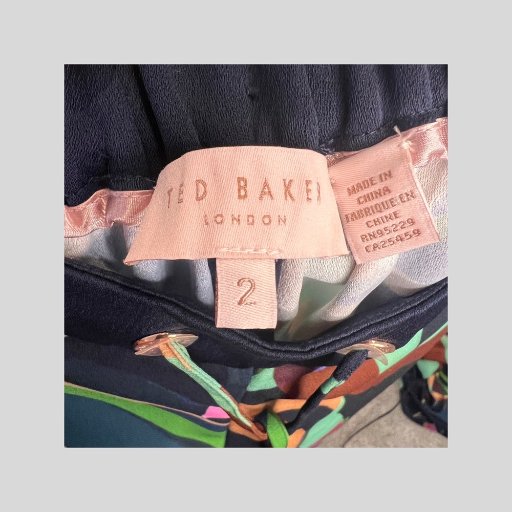 Ted Baker Multicolor Patterned Pants - image 2